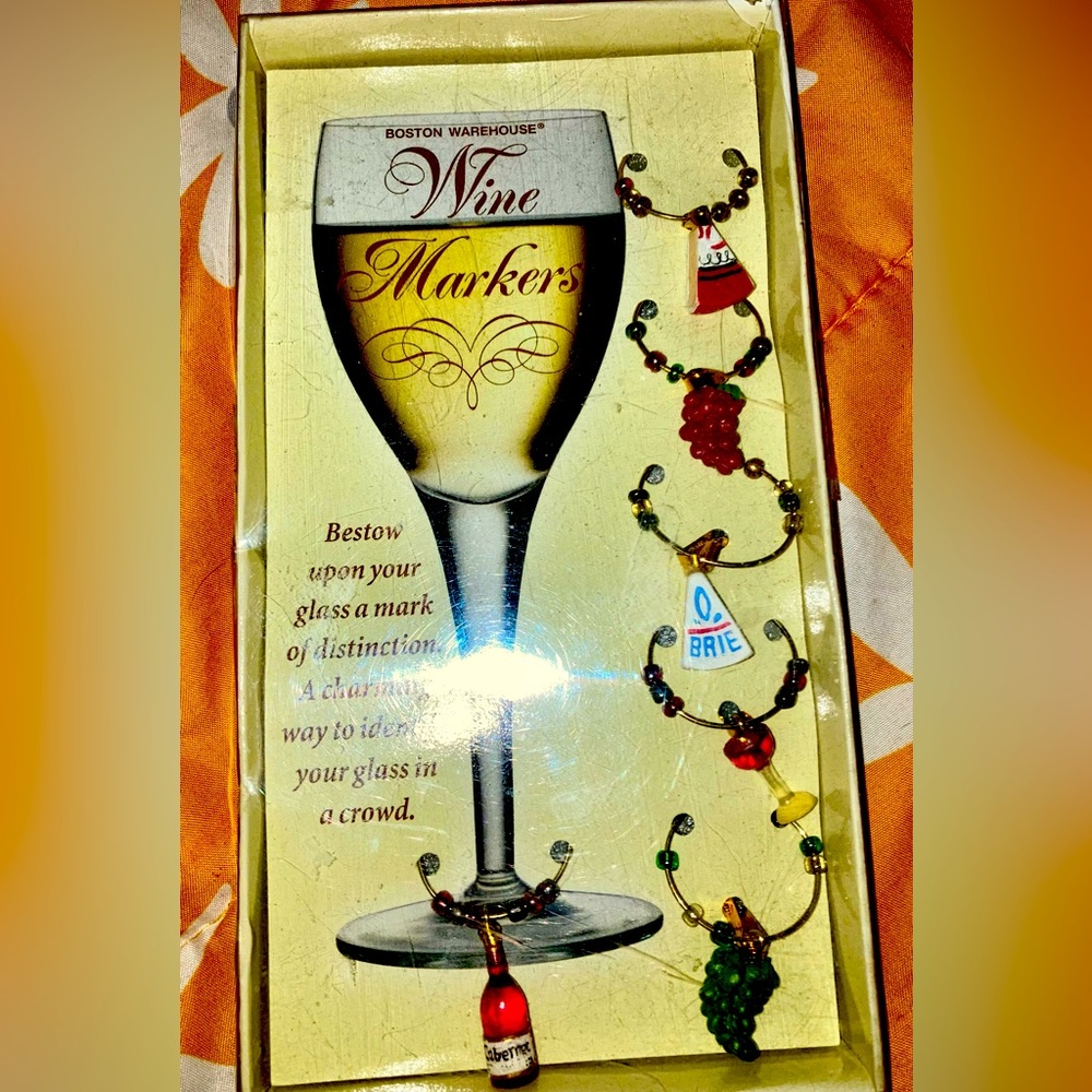 BOSTON WAREHOUSE WINE MARKERS